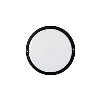 LEDMED Svítidlo LED ECO KRUH 9W přisazené, IP54, černá
