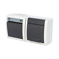 ATLAS 2K IP55 Přepínač č.6+zásuvka 2P+PE