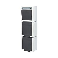 ATLAS 2K IP55 Přepínač č.6+zásuvka 2x 2P
