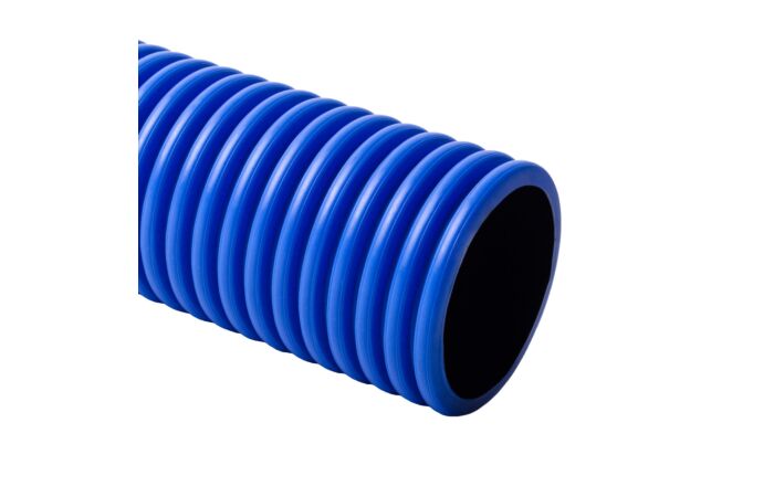 KOPOS Trubka KF 09125_CB ohebná ø125 450N KOPOFLEX HDPE modrá 25m