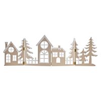40LED WOODEN VILLAGE 2AA WW