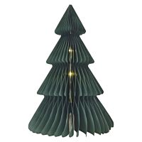 10LED PAPER TREE WITH STAND 3AA WW
