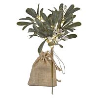 14LED MISTLETOE BRANCH 2AA WW