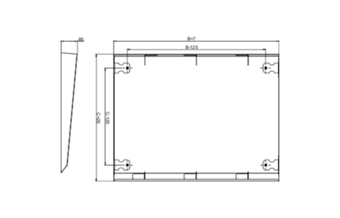 SCHNEIDER Střecha NSYSC1240 1200x400