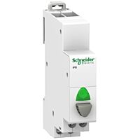 SCHNEIDER Tlačítko iBP A9E18038 1zap 12-48V zelené