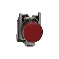 SCHNEIDER Signálka XB4BVM4 s LED 230-240V rudá