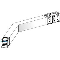SCHNEIDER KSA1000DLC43B Koleno 1000 A horizontální