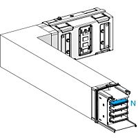 SCHNEIDER KSA1000DLL41A Koleno 1000 A horizontální