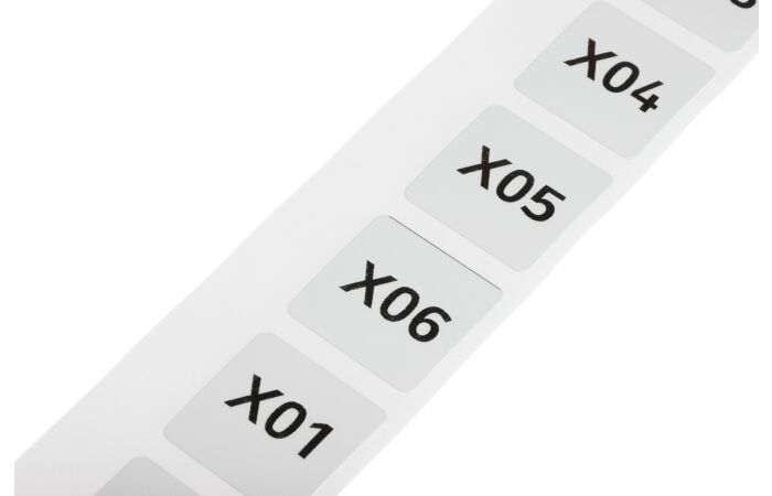 WAGO Štítek bez potisku 28x28mm 500 štítků na cívce