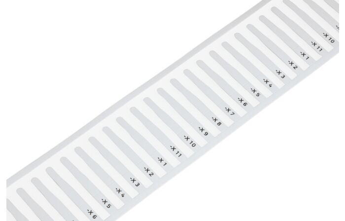 WAGO Štítek zásuvné Pro Smart Printer 12mm bílá 2500 štítků na cívce