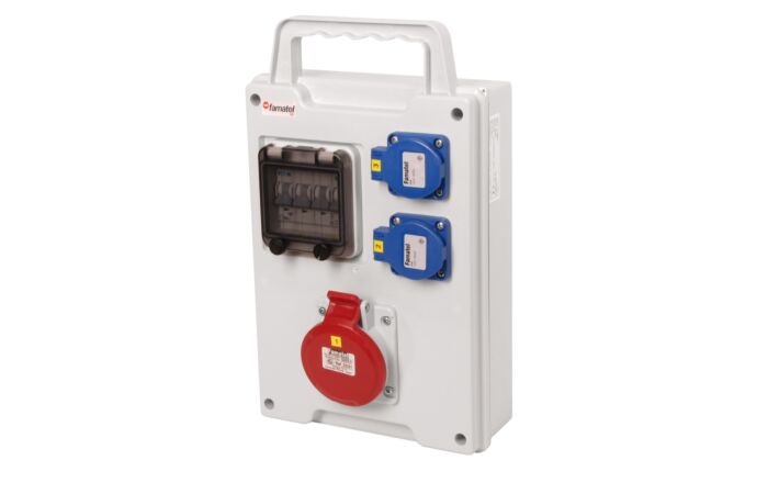FAMATEL Skříň EB160-EB201000.0 /4M zásuvková přenosná