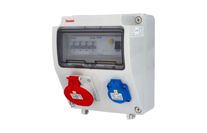 FAMATEL Skříň ZSF10100000.1 /3957zásuvková IP44