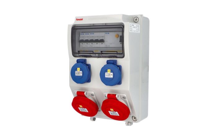 FAMATEL Skříň ZSF20200000.1 /3958 zásuvková IP65