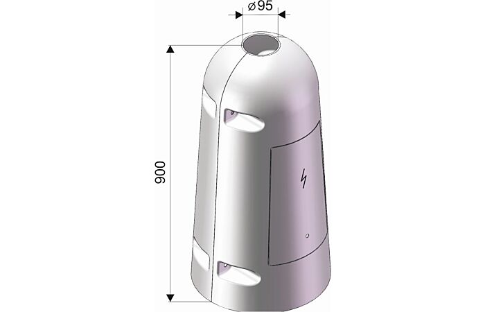 KOOPERATIVA Patice PP 1000/145 šedá