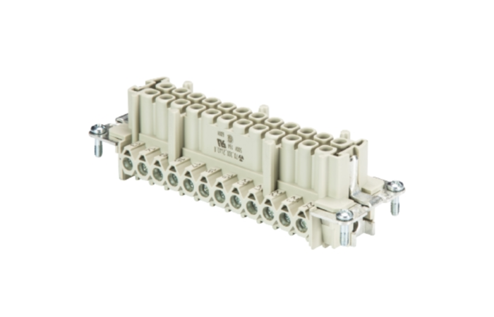 WIELAND Díl 70.300.2440.0 500V 16A pro konektor 24-pólový+PE zásuvkový