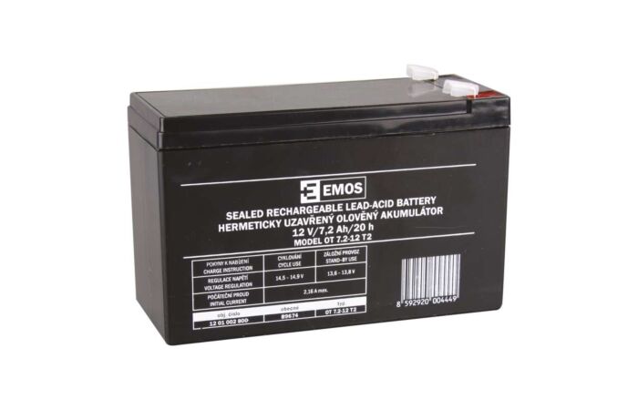 EMOS Akumulátor SLA 12V 7,2Ah FA