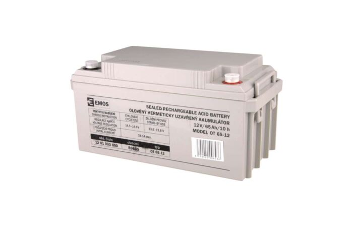 EMOS Akumulátor SLA 12V 65Ah M8