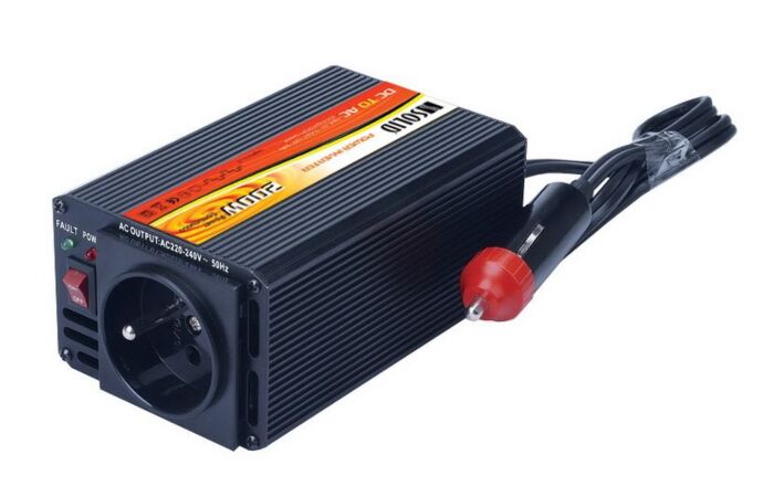 SOLIGHT Měnič PS-200 200W 12V>230V napětí