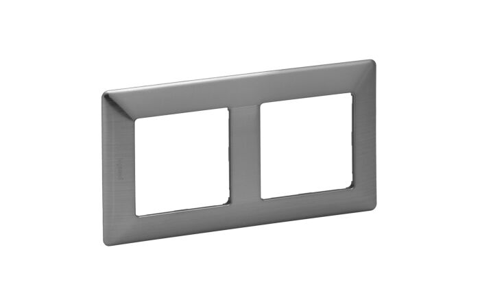 LEGRAND Rámeček VALENA LIFE 754152 2P nerez