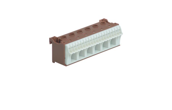 Svorkovnice KN26P 6x25+20x4mm2 hnědá