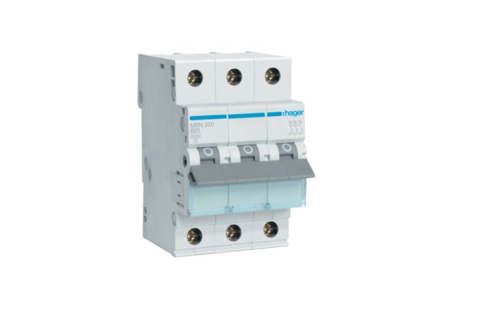 HAGER Jistič 20B/3 MBN320 6kA