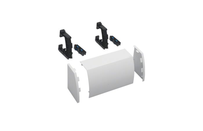 Kryt HAGER š. 300 rozvaděčový bílá