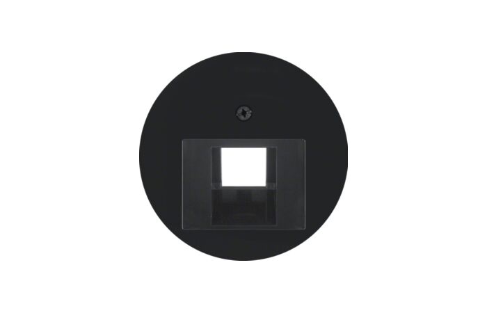 BERKER Díl centrální pro RJ45 černá lesk