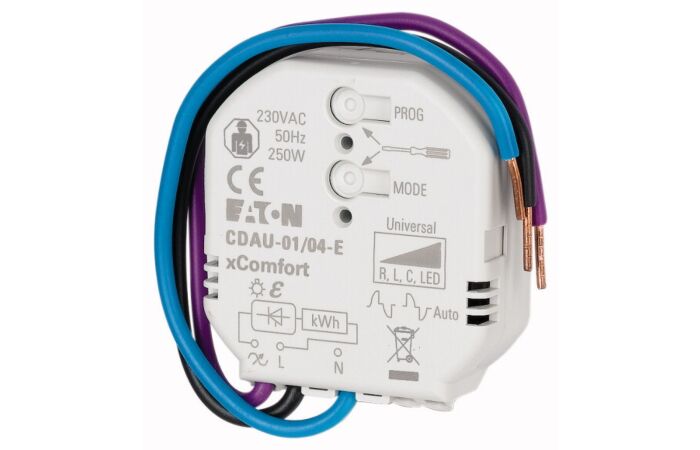 EATON Aktor CDAU-01/04-E stmívací Smart RF UNI s měřením spotřeby 250W IP20