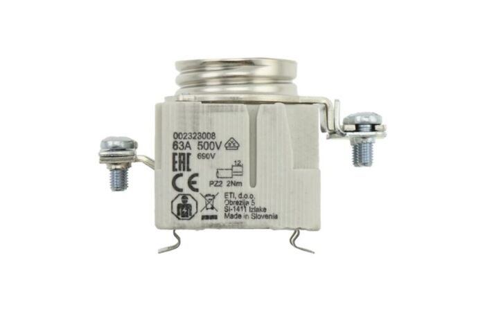 SICHERUNGSUNTERTEIL D3 E33 1POL DIN HUT
