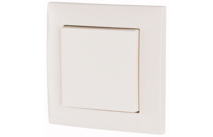 EATON Tlačítko RF 1násobné 55x55mm IP20 bílá lesk