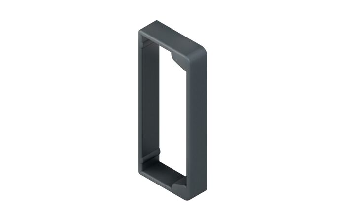 NIEDAX Ochranná koncovka, černá, 60x200 mm LES 60.200