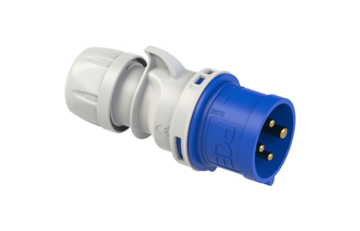 PCE Vidlice 32A/230V 4-pólová IP44