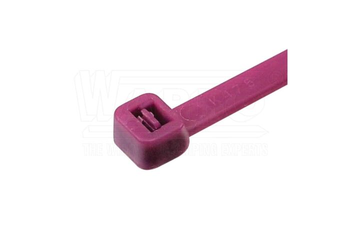 WAPRO Pásek vázací 100x2,5mm, PA, fialová