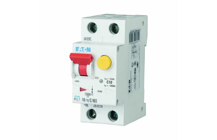 EATON Chránič 10C/1N/0,03-A PFL7 proudový s jističem