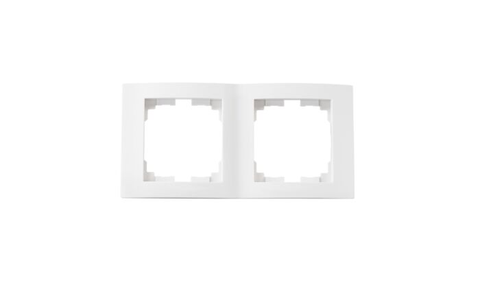 KANLUX MOWION Rámeček LOGI 2násobný, 81x152mm, IP20, bílá