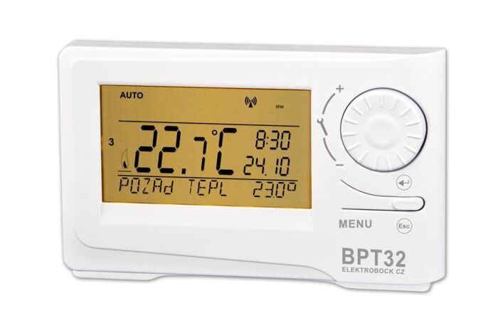 ELEKTROBOCK Termostat BPT 32 prostorový bezdrátový