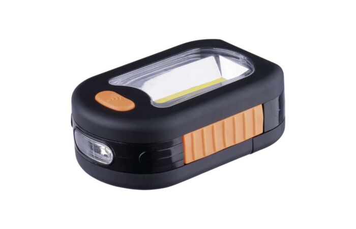EMOS Svítilna LED COB 3W + 3LED 200lm 3xAAA magnet, hák, stojánek