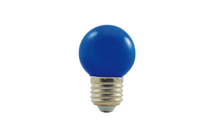 NBB Žárovka LED 1W-8 E27 230V 330° modrá