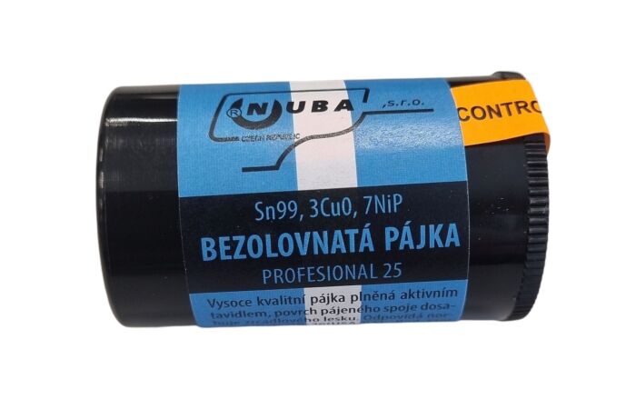 NUBA Pájka PROFESIONAL 25 Ø 1,0mm