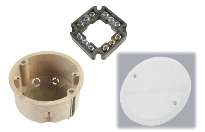 ELEMAN Sada UK 68-SK/3 do sádrokartonu ø68 mm
