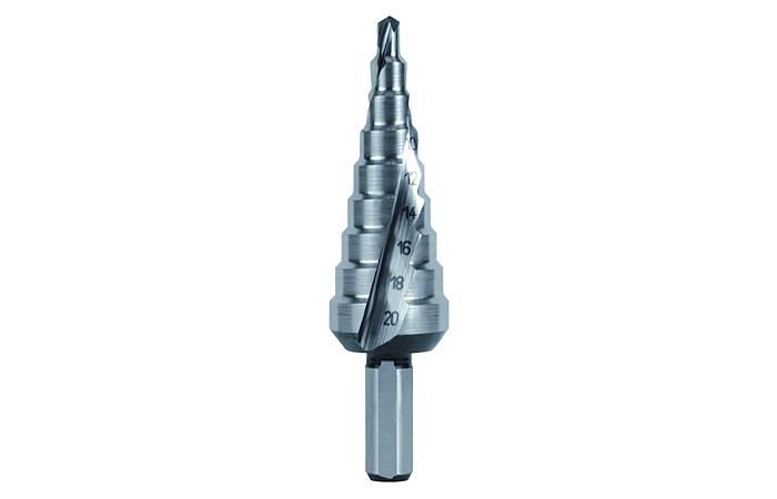 PROTEC Stupňovitý vrták 4-20mm PSTB 1 HSS
