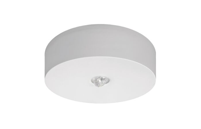 MODUS Svítidlo nouzové AXN, přisazené, optika "route", 6W LED 600 lm PREMIUM IP65 1h , stále svítící / svítící při výpadku, autotest, bílé, bat. PO4