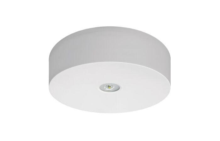 MODUS Svítidlo nouzové AXN přisazené, univerzální optika,6W LED 620 lm PREMIUM IP65 1h , stále svítící / svítící při výpadku, autotest, bílé, PO4