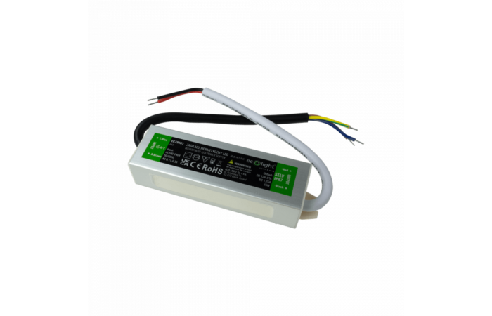 ECO LIGHT Zdroj LED 15W 12V 1.25A IP67 115x30x20mm