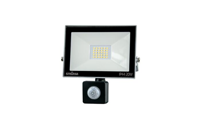 IDEUS Svítidlo LED KROMA S 20W 1600lm 4500K reflektor s čidlem IP44