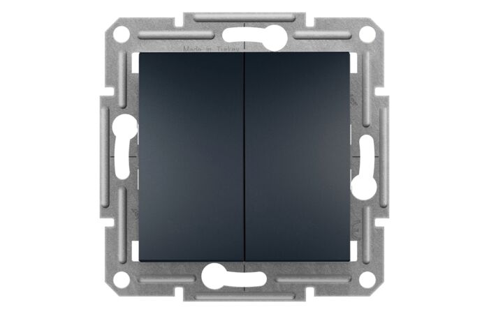 SCHNEIDER Asfora Přepínač sériový ř.5, bezšroubový, antracit