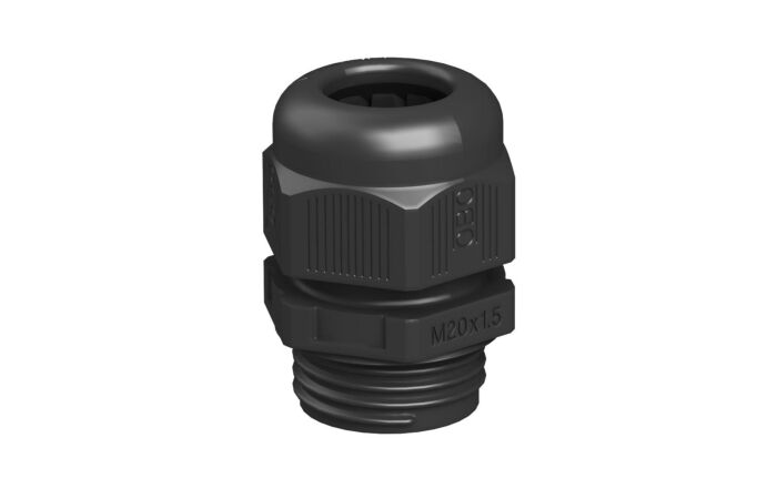 OBO BETTERMANN Vývodka V-TEC M20x1,5 metrický závit černá