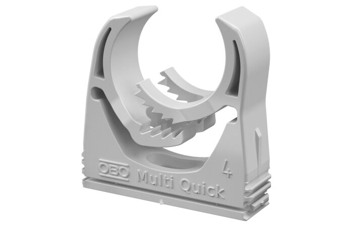 OBO BETTERMANN Příchytka Multi-Quick 31-37mm PA světle šedá
