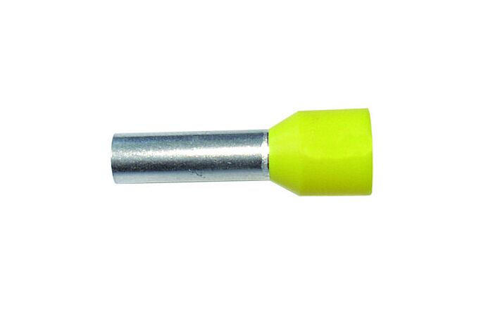 PROTEC Dutinka PAEH 1,0/ 8mm lisovací žlutá