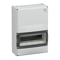 SPELSBERG Skříň AK 14 Plus 14TE 315x450x155mm, na omítku, průhledné dveře, IP65